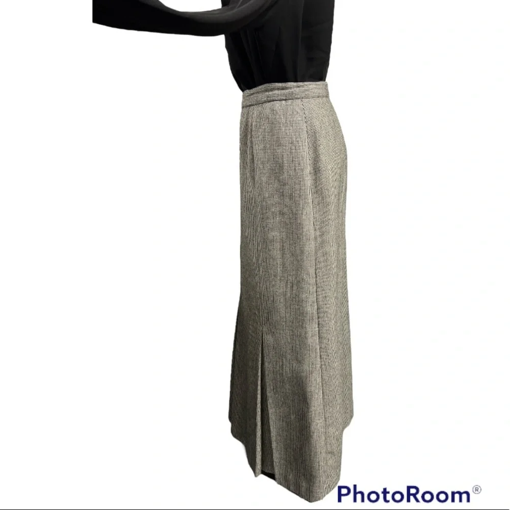 Vintage Evan-Picone Union Made USA High-Waist Midi Skirt Size: 12